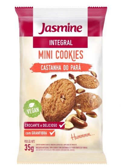 Mini Cookies Integral Castanha