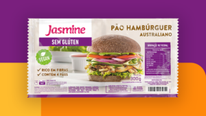 Jasmine - Pão de Hambúrguer Australiano