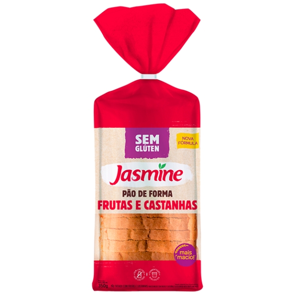 Sem Glúten Pão Frutas e Castanhas – 350g